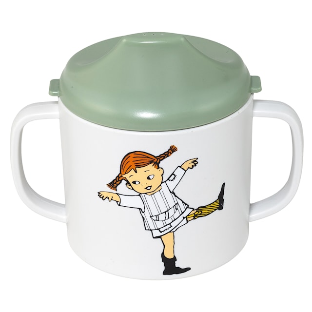 Produktbild 1 för Pippi Cirkus Pipmugg grön Rätt Start