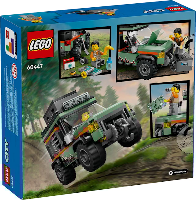 Produktbilde 3 for Firehjulsdrevet terrengbil LEGO® City (60447)