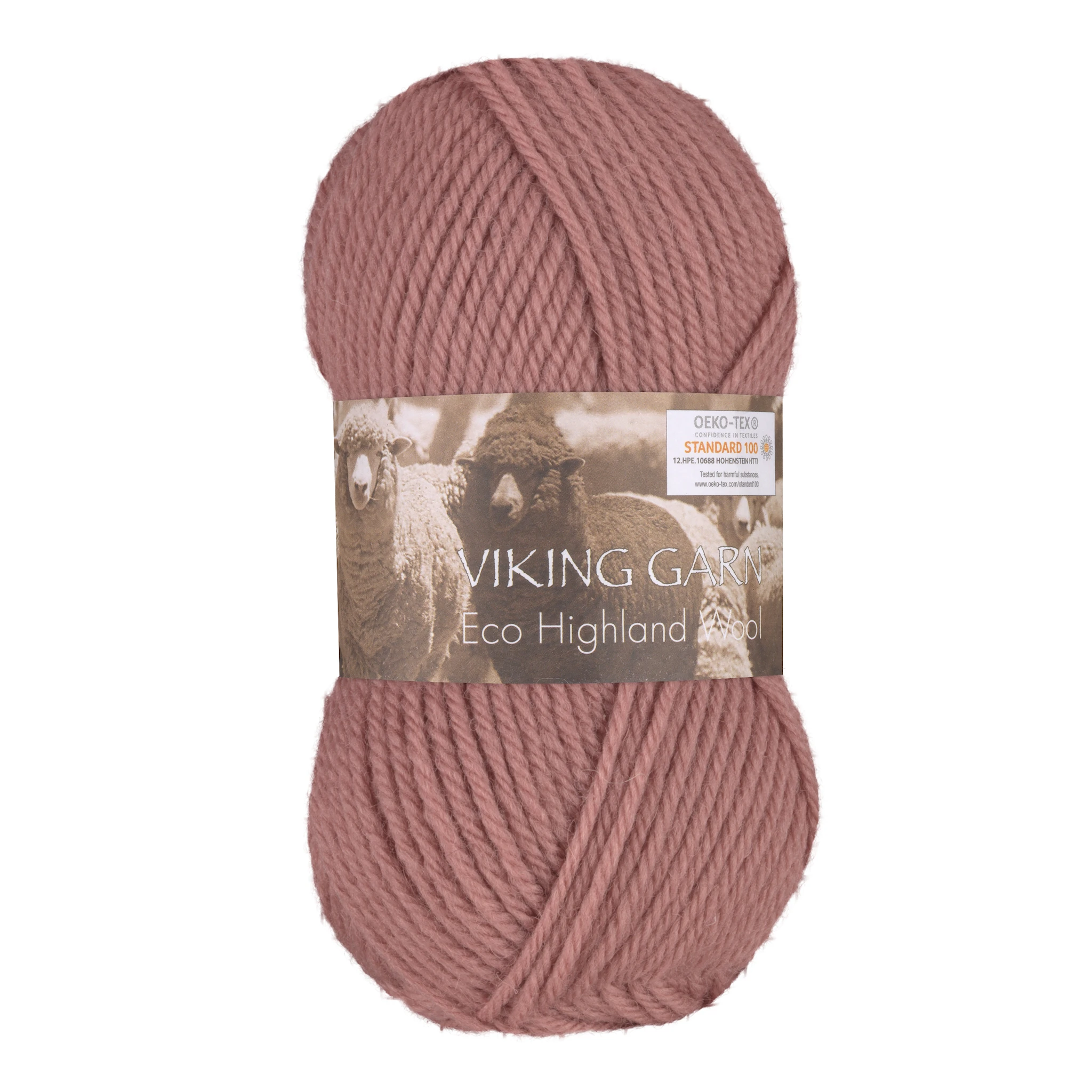 Produktbild för Eco Highland Wool Garn 50 g Viking Garn
