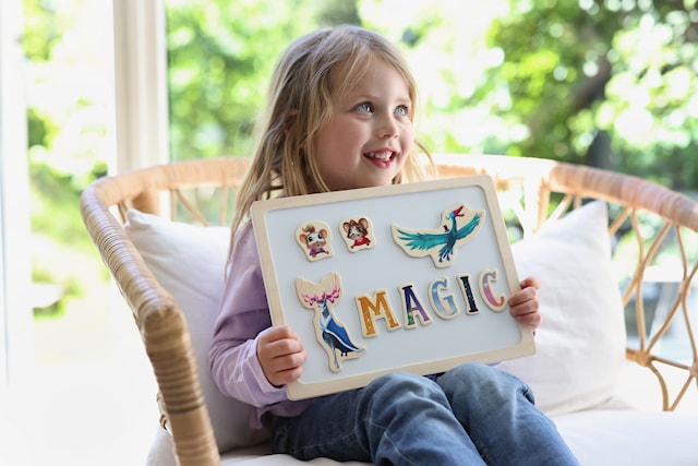 Produktbild 3 för Musse & Helium Magnetleksaker Micki