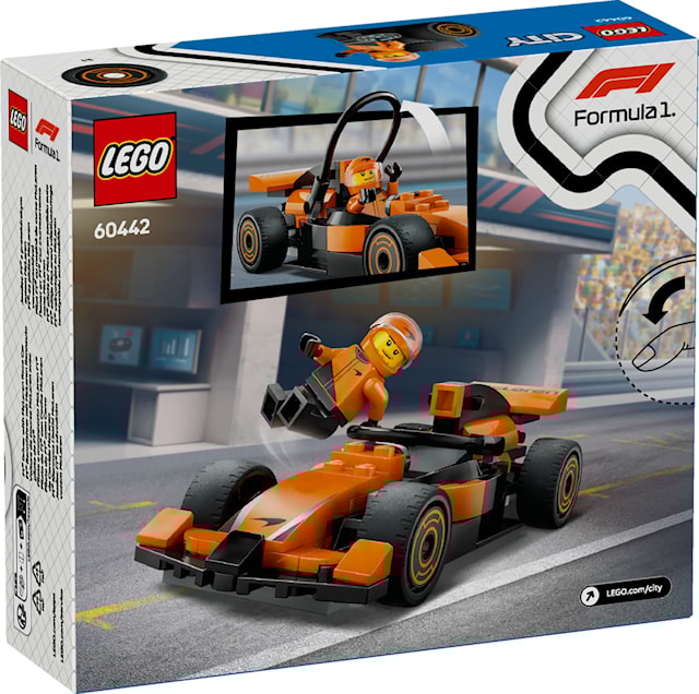 Produktbilde 3 for F1®-fører med McLaren-racerbil LEGO® City (60442)