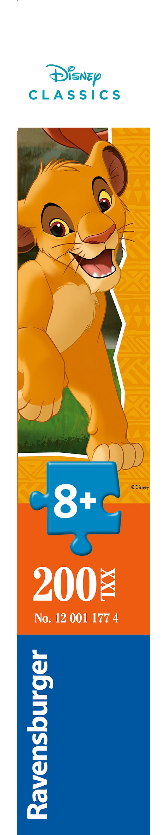 Tuotekuva 4 - Palapelit Lion King 200 XXL palaa, Ravensburger