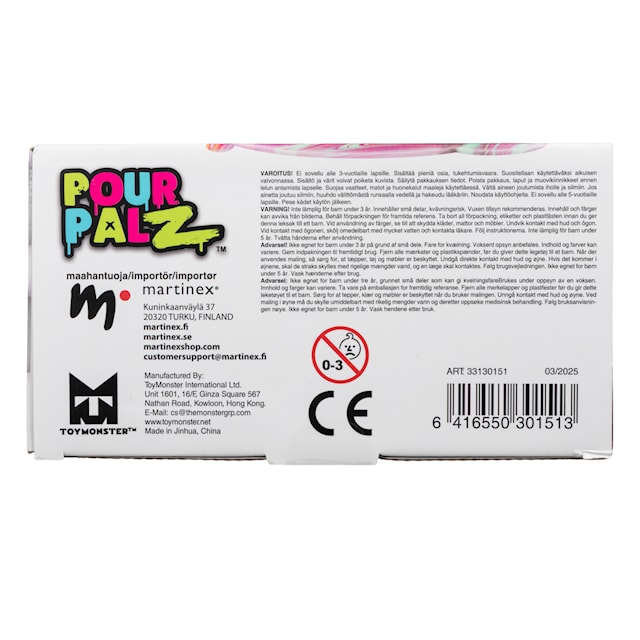 Produktbild 3 för Pour Palz Måla Björn Golden Dream