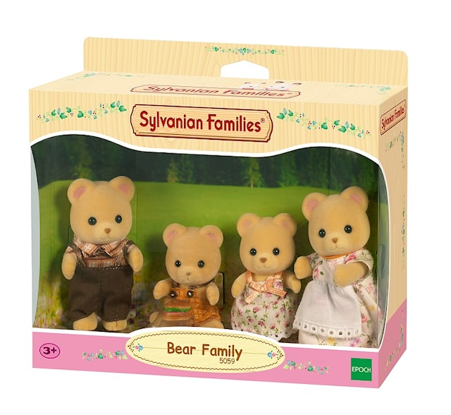 Produktbild 3 för Familjen Mysbjörn, Sylvanian Families