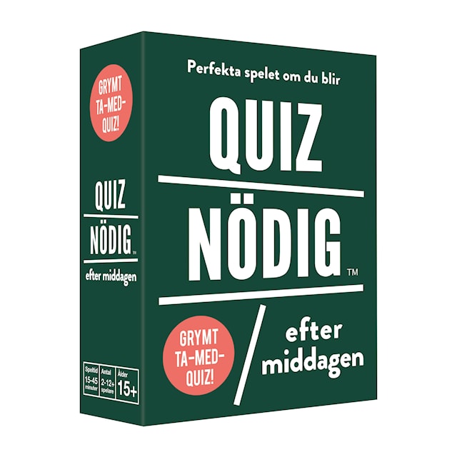 QuizNödig - Efter middagen (SE)