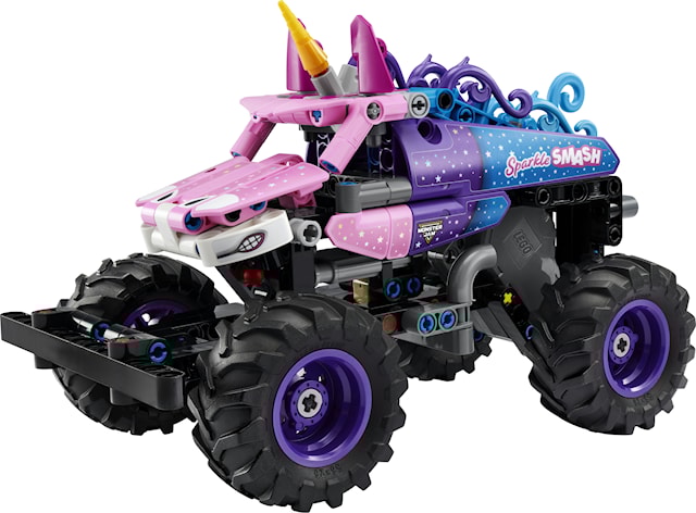 Produktbild 2 för Monster Jam™ Sparkle Smash™ pull-back LEGO Technic (42220)