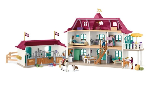 Produktbild 1 för Schleich Lakeside Country House och Stall