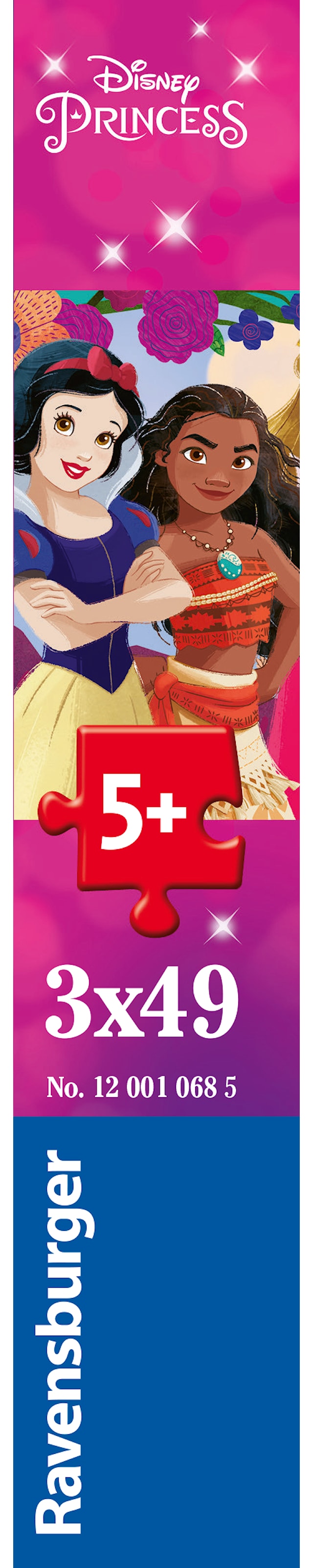 Produktbilde 3 for Puslespill Disney Princess 3x49 brikker, Ravensburger