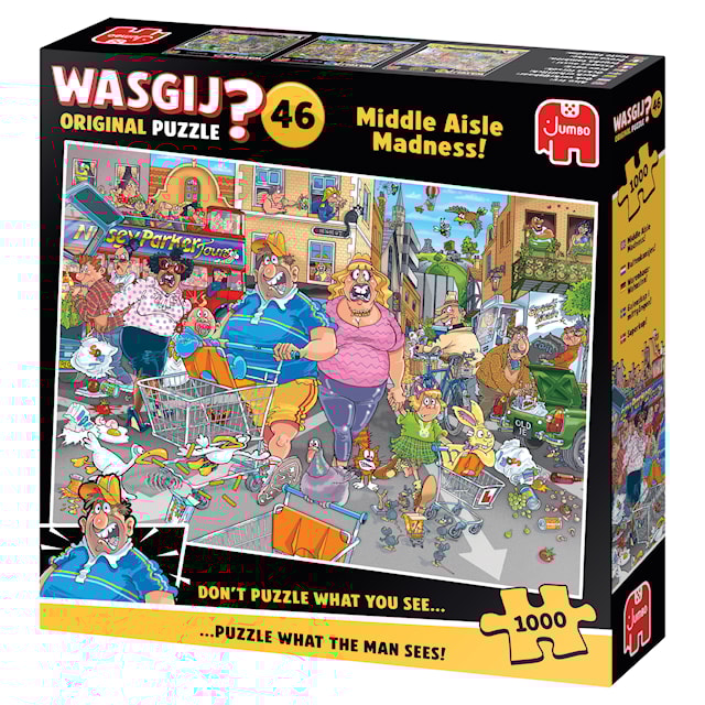 Produktbilde 4 for Wasgij Original 46 Midtgang Madness! Puslespill 1000 brikker
