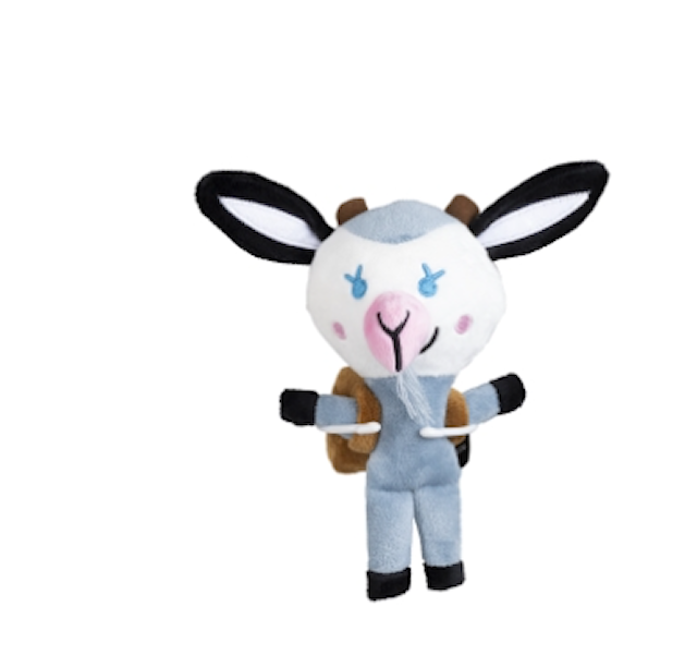 Lilla Bocken Bruse Mjuk Docka Micki