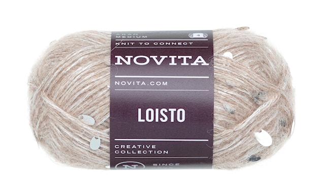 Tuotekuva 1 - Loisto Paljettilanka 50g Diva 6041 Novita
