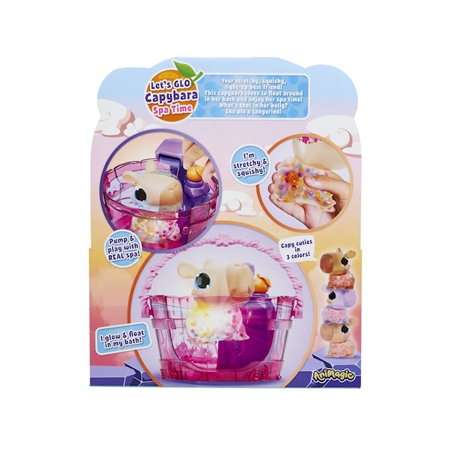 Produktbild 2 för Animagic Let's Glo Capybara Lekset
