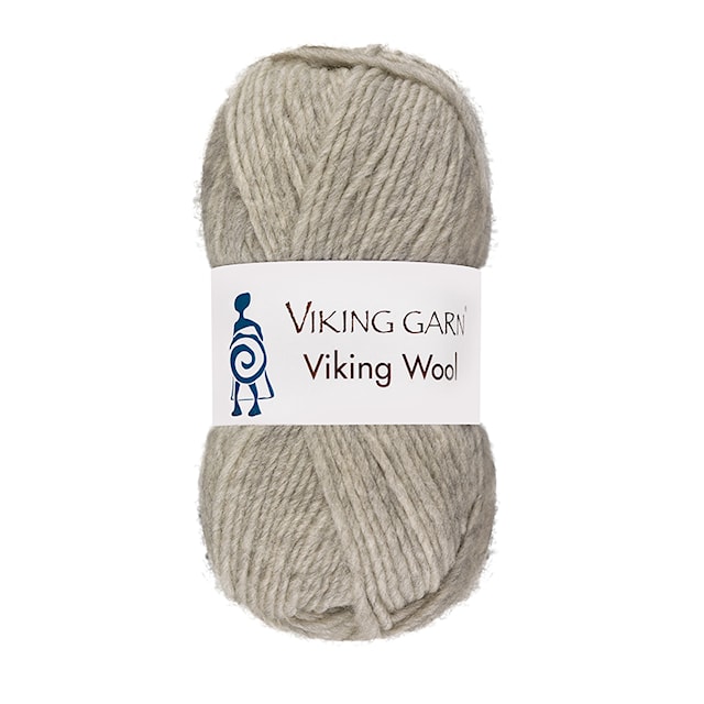 Viking Wool Garn 50 g Pärlgrå 512 Viking Garn