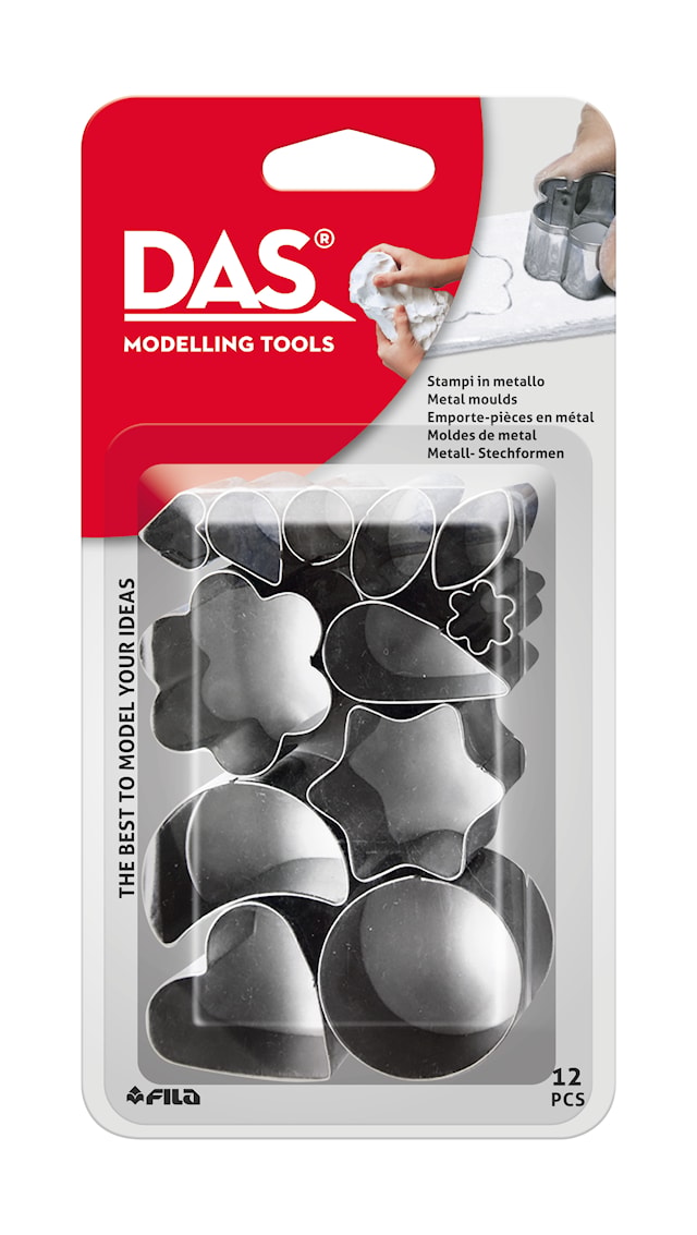 Tuotekuva 1 - DAS-metallimuotit savelle, 12 kpl
