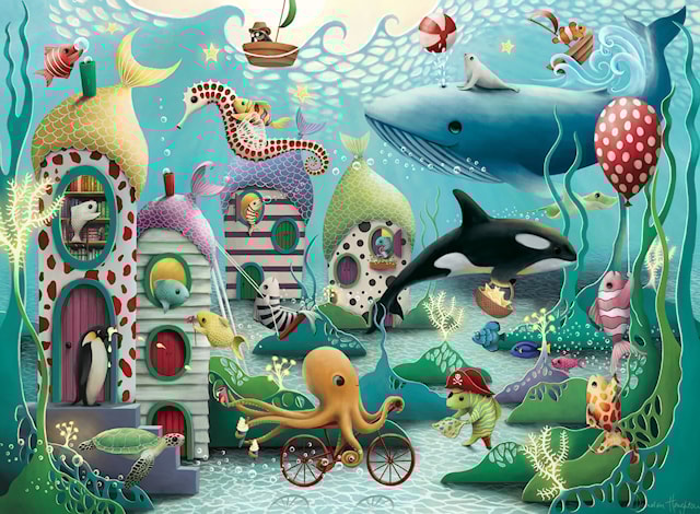 Tuotekuva 2 - Underwater Wonders Palapelit 100 palaa Ravensburger