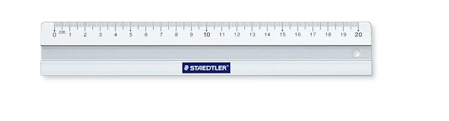 Staedtler Mars Viivain, alumiini, 20 cm