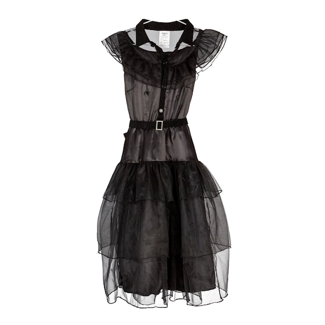 Produktbilde 2 for Kjole "Wednesday" Svart 158-164