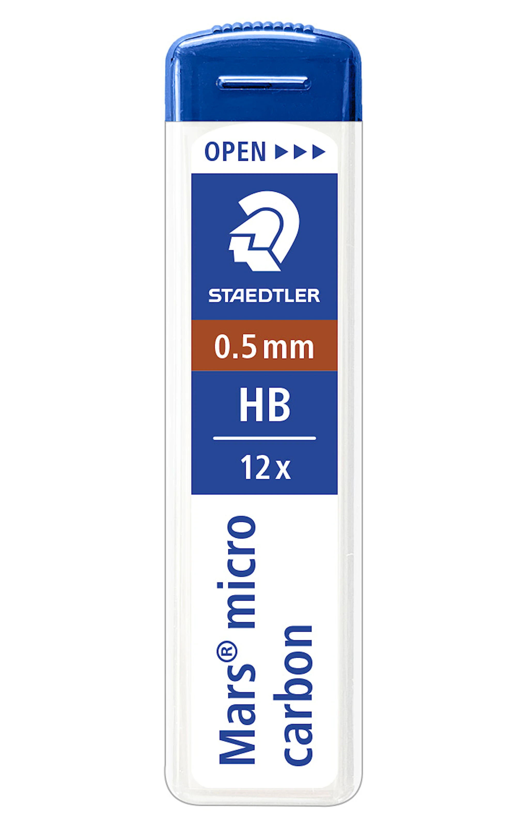 Produktbilde for Blyantstift Mars Micro 0,5 mm HB (12 stifter) Staedtler