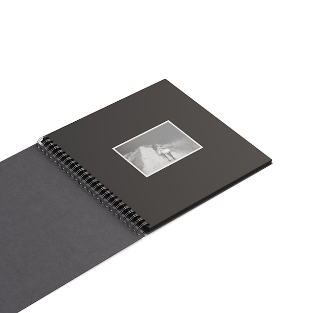 Produktbild 3 för Fotoalbum Black med svarta blad 35x31,5cm Bigso Box of Sweden