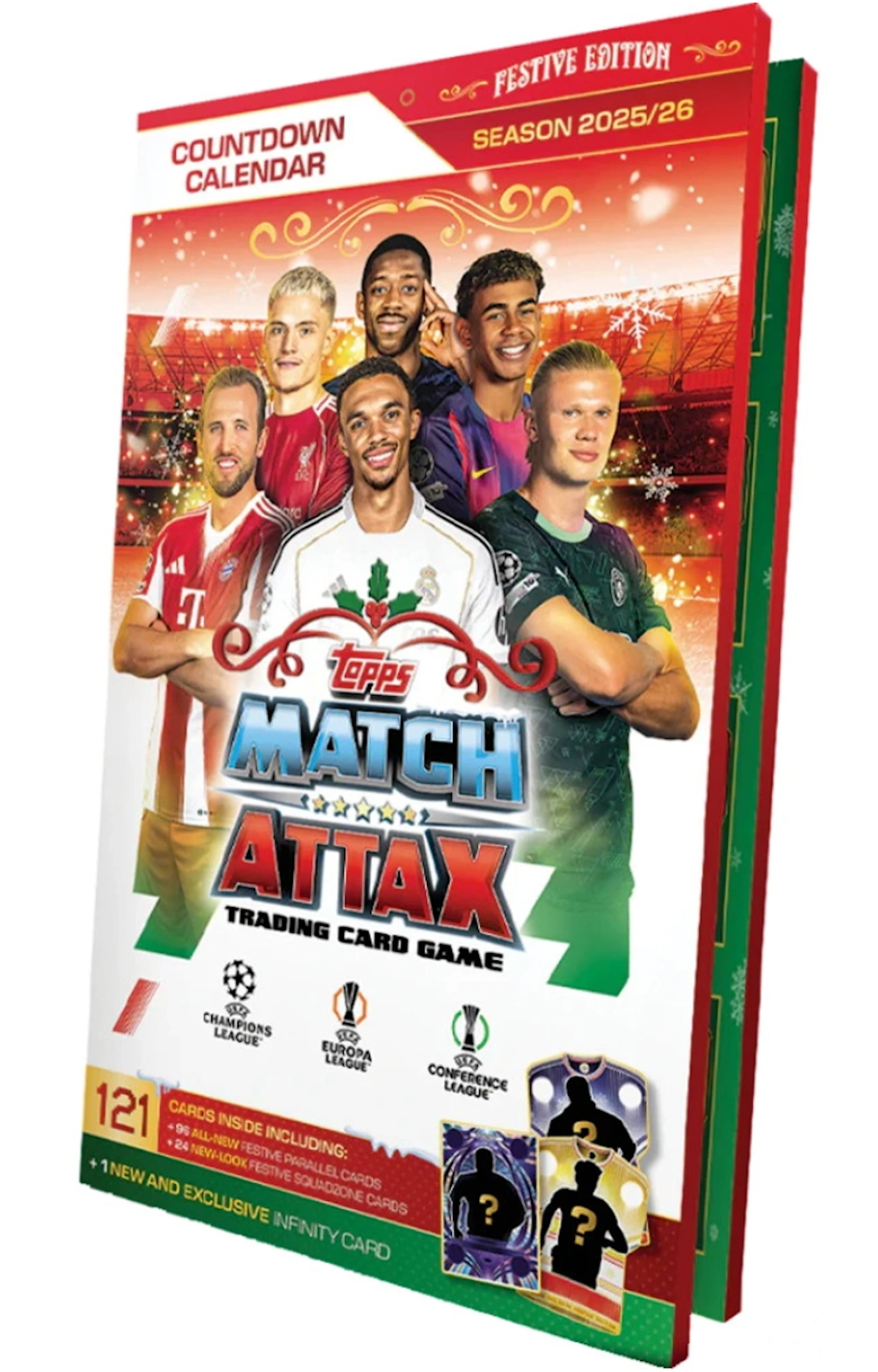 Produktbild för Match Attax Champions League Adventskalender Topps