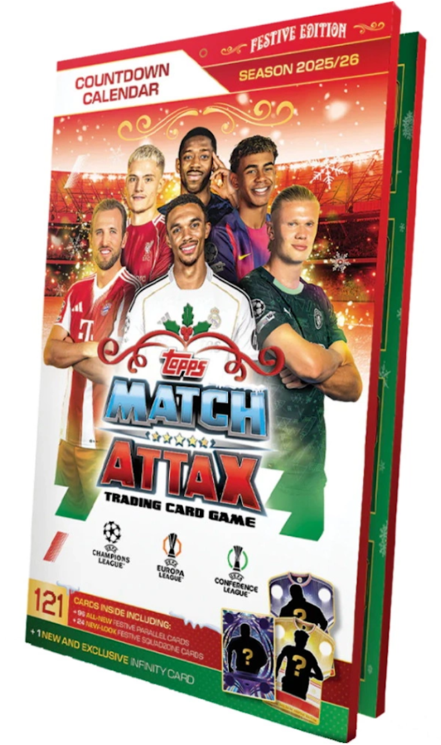 Match Attax Champions League Adventskalender Topps