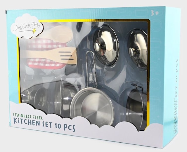 Produktbild 2 för Kockens Matlagningskit 10 delar Den goda fen