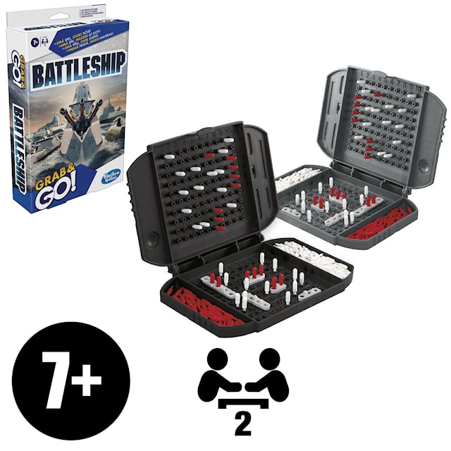 Produktbild 2 för Grab & Go Battleship (SE/NO/FI)
