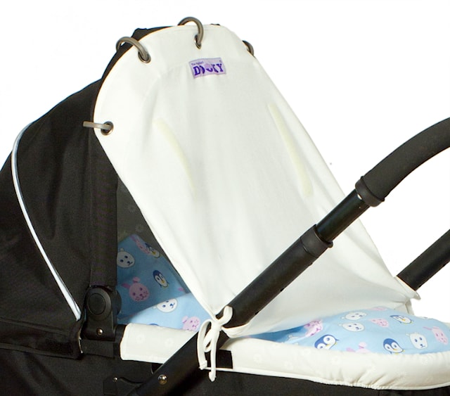 Produktbild 2 för Dooky Universal Cover Barnvagnsskydd, Creme