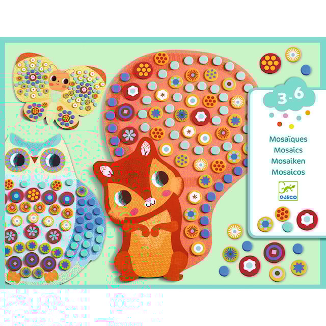 Tuotekuva 4 - Mosaiikkiaskartelu pehmeillä palloilla Djeco