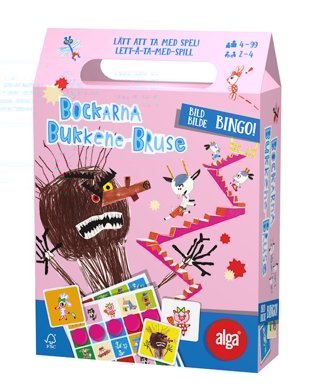 Produktbild 1 för Bockarna Bruse Bingo, Alga (SE/NO)