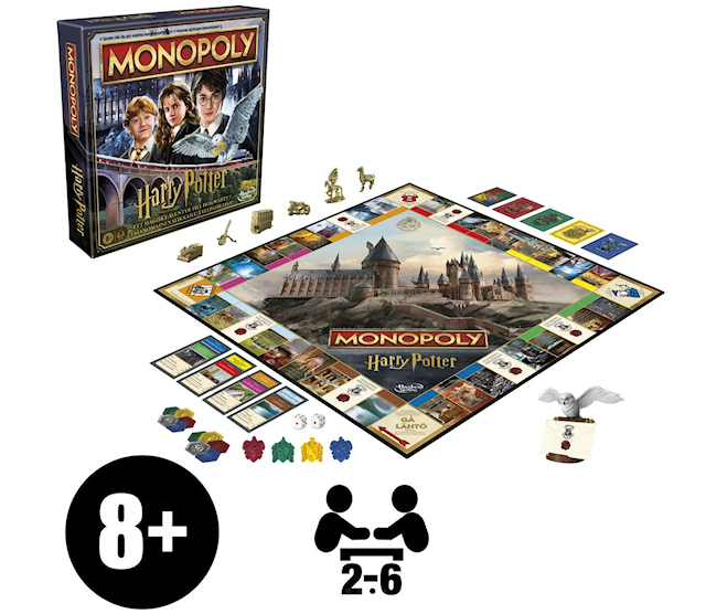 Produktbilde 3 for Monopoly Harry Potter (SE/FI)