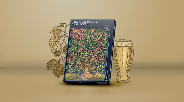 Produktbild 5 för Öl Pussel - En introduktion till öl 1000 bitar, Water and Wines