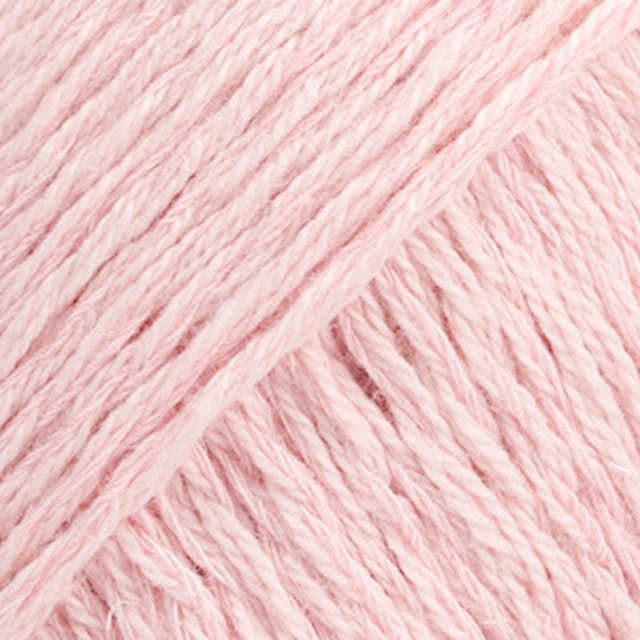 Belle Uni Colour Garn Bomullmix 50 g Powder Pink 30 Drops