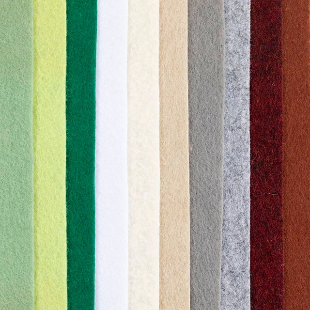 Tuotekuva 5 - Askarteluhuopa, A4, arkki 210x297 mm, paksuus 2 mm, luonnonrusk., 10 kpl/ 1 pkt