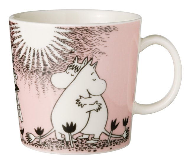 Arabia Mumin Mugg Kärlek 30 cl Rosa