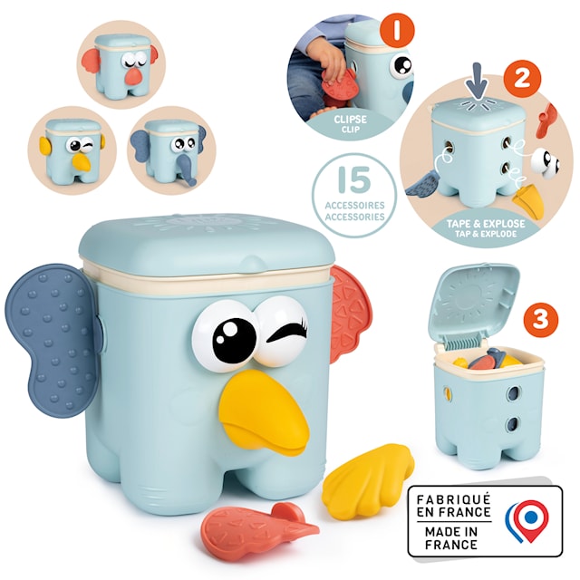 Produktbilde 2 for Little Smoby Kaboom Plug-in Kub