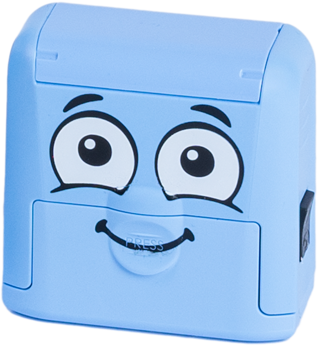 Produktbilde 2 for Stempel Navnemerking Blå Marky DIY COLOP