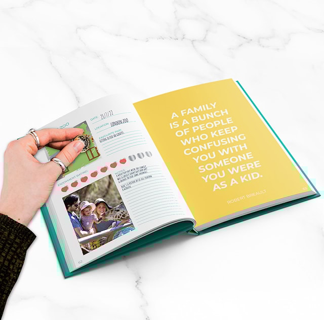 Produktbilde 4 for Utklippsbok Bucketlist Familien, Gift Republic Ltd.