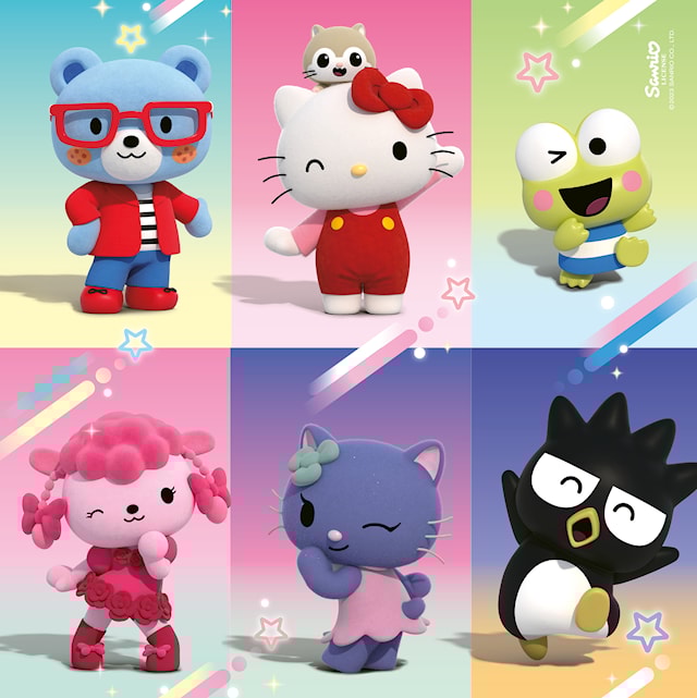 Produktbilde 4 for Puslespill Hello Kitty Super Style 3x49 brikker, Ravensburger