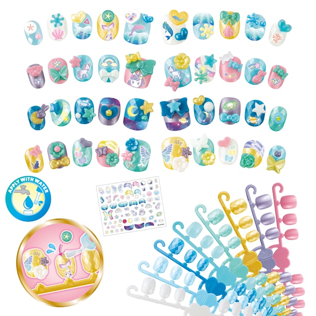 Produktbild 2 för Aquabeads Refill Naglar stjärnor 40 st