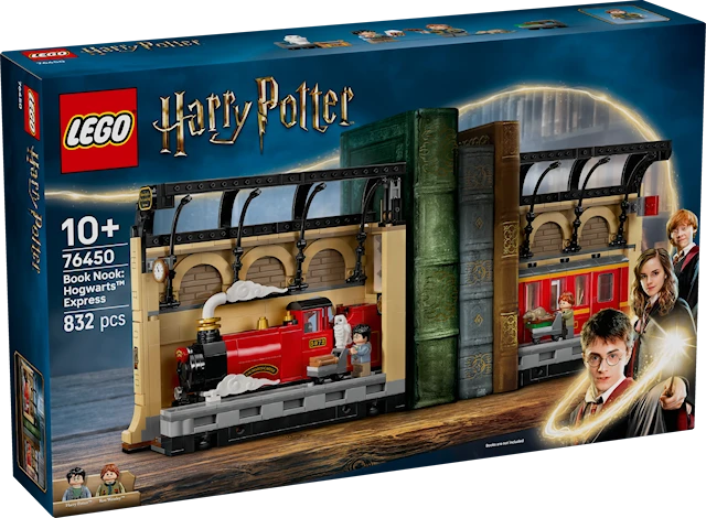 Produktbild 1 för Bokstöd: Hogwartsexpressen LEGO® Harry Potter™ (76450)
