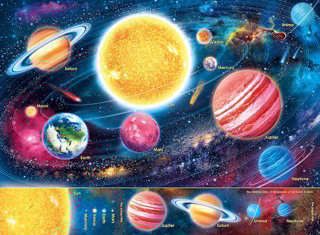Tuotekuva 2 - Palapelit The Solar System 300 palaa, Ravensburger