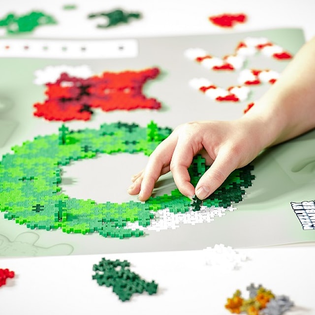 Produktbild 3 för Puzzle By Number Julkrans Plus-Plus