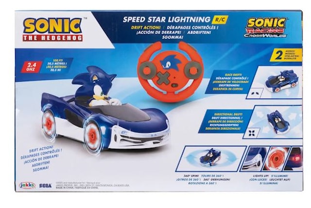Tuotekuva 2 - Sonic the Hedgehog Radio-ohjattava Sonic Drifting -radio-ohjattava