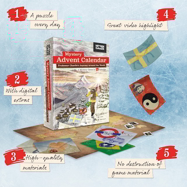 Produktbild 4 för Hidden Games Adventskalender