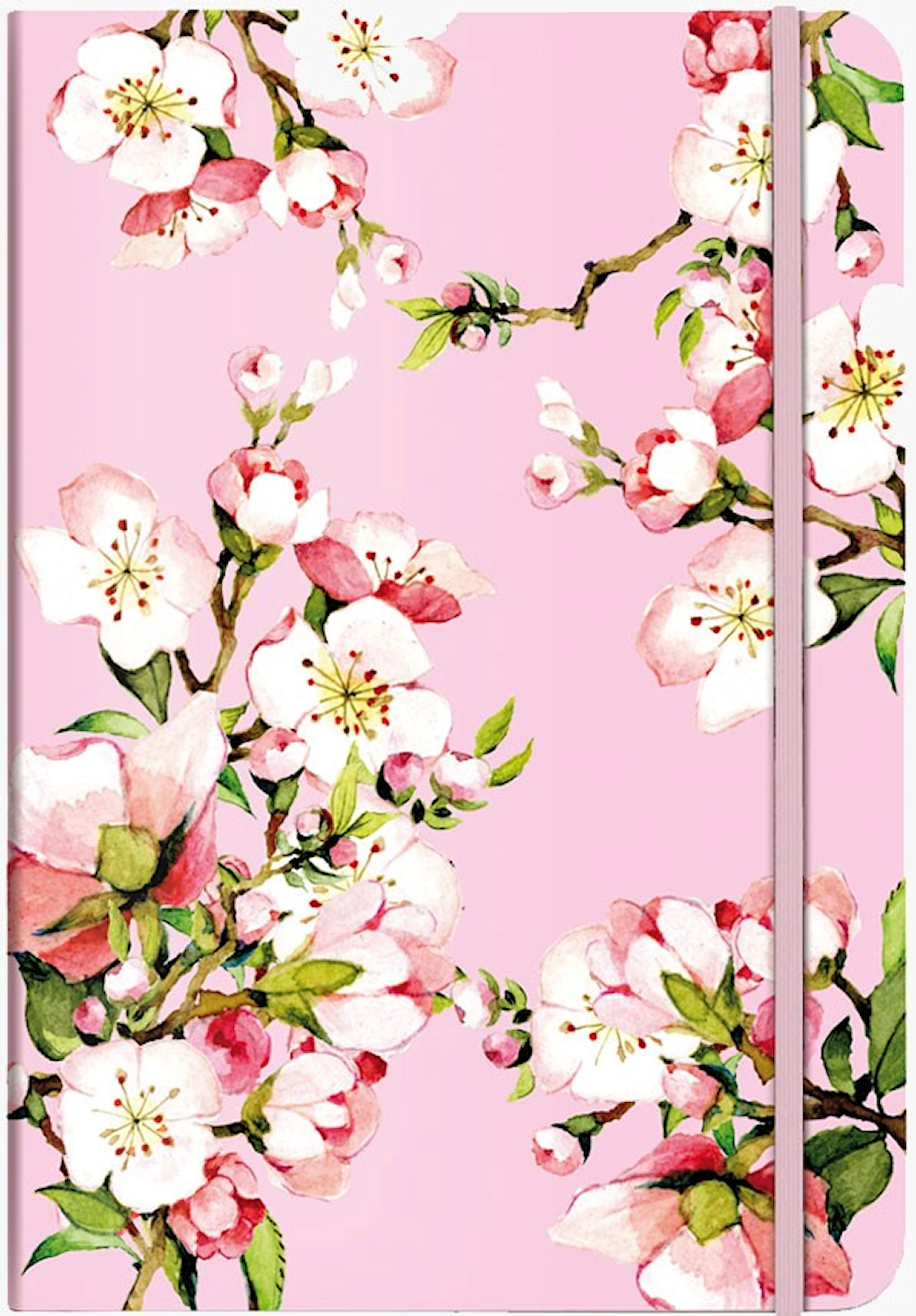 Tuotekuva ille Muistikirja A5 Kirsikankukka Viivoitettu 192 sivua Cedon