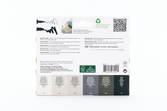 Produktbild 6 för Promarker Neutral Tones Set 6-pack Winsor & Newton