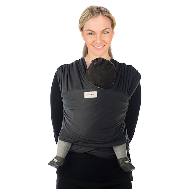 Produktbilde 6 for Bæresjal Tricot-Slen Organic Dark Grey