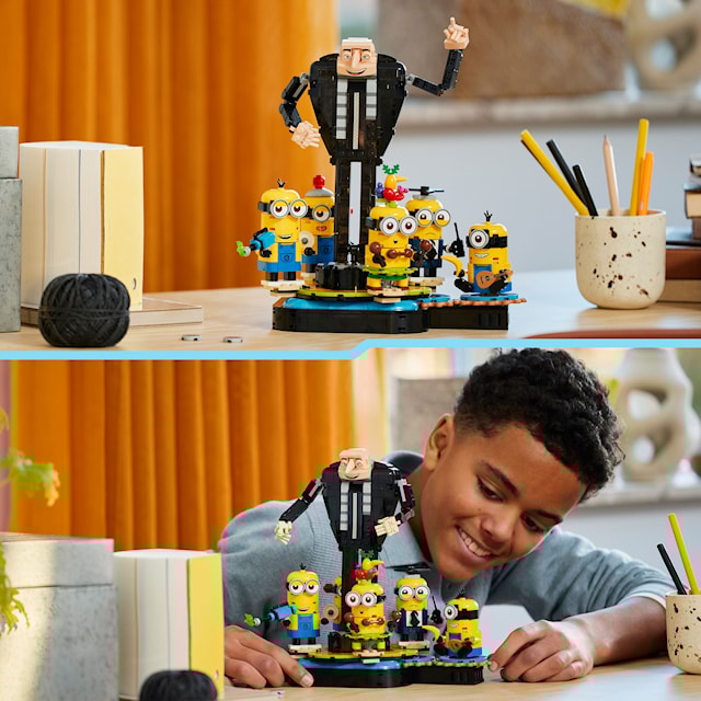 Produktbild 3 för Klossbyggd Gru med minioner LEGO® Despicable Me (75582)