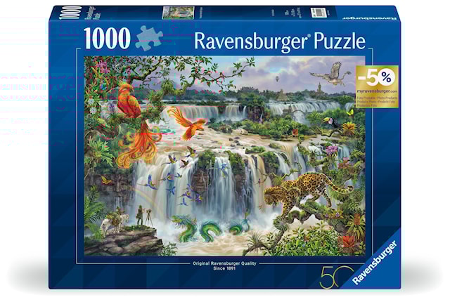 Produktbilde 1 for Puslespill Waterfall Iguazu 1000 brikker, Ravensburger